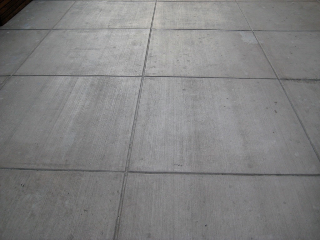 Broom finish concrete patio — Los Angeles County